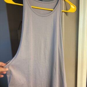 Grey/Lavender Lululemon Tank Top, Size  8-10